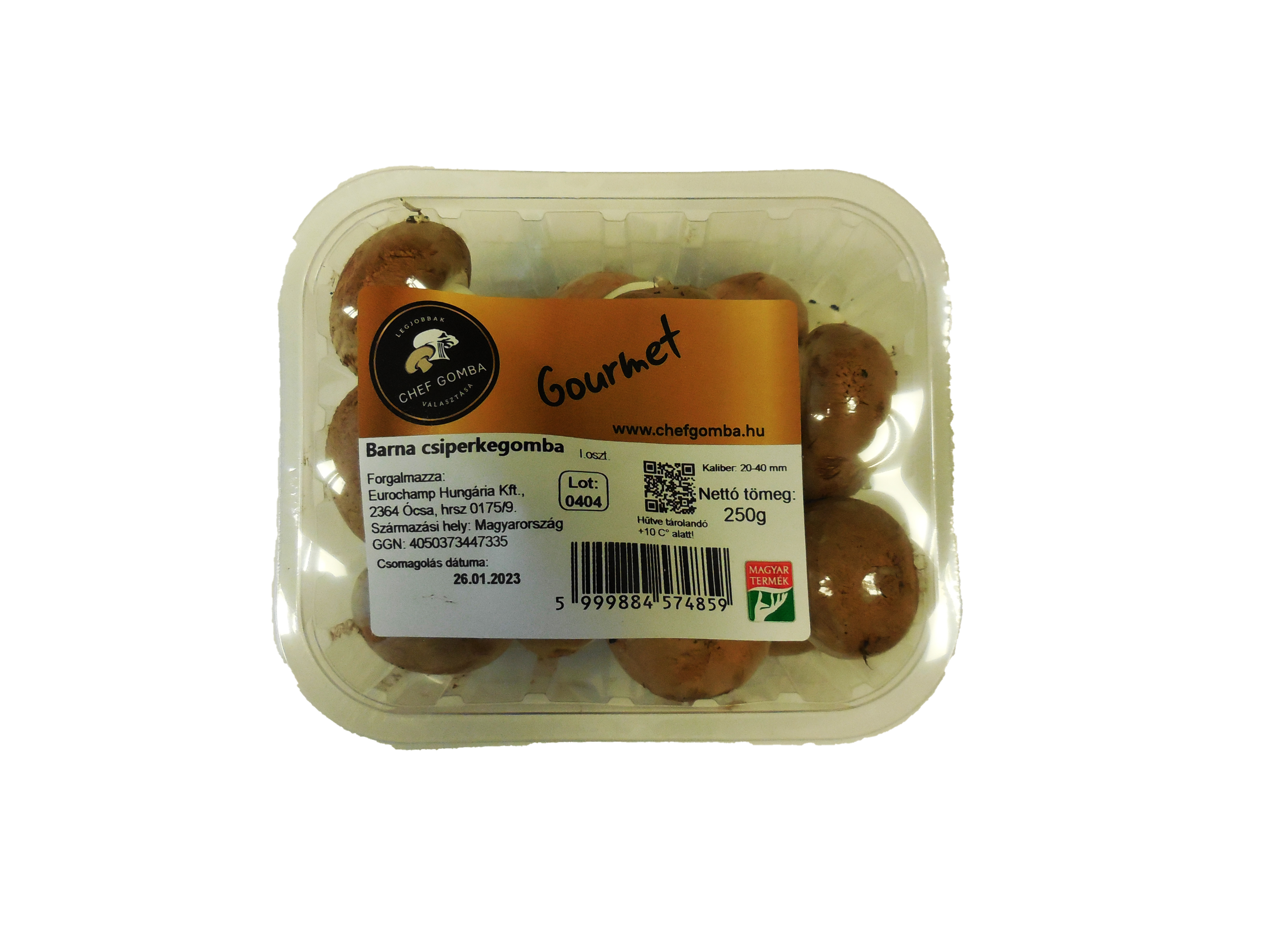 Barna csiperke 250g
